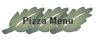 Pizza Menu